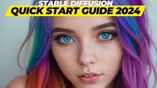 How to Install and Use Stable Diffusion in 2024 FREE & LOCAL. Ultimate Quick Start Guide.