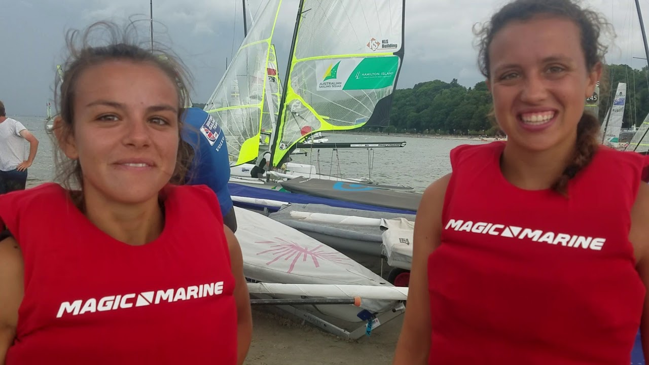 ⁣Carla and Marta Munte Smash A Day of Gold Fleet