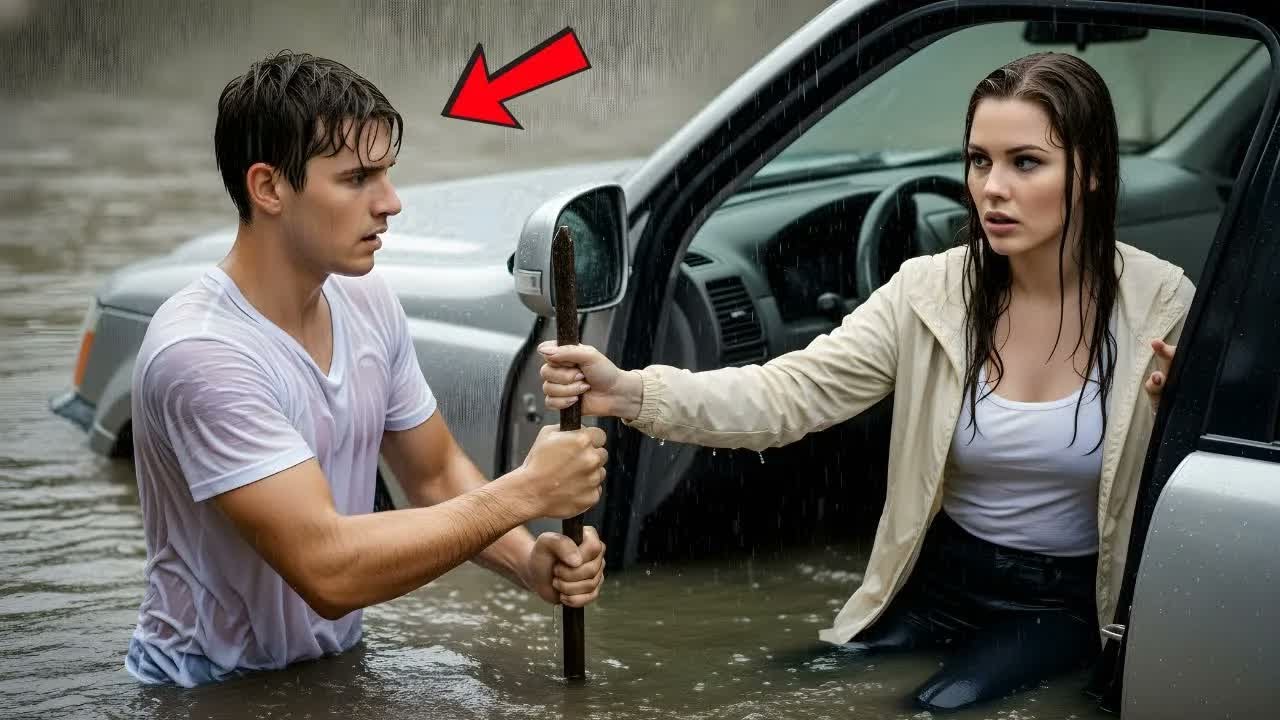 Un Ragazzo Povero Salva Una Donna Da Un alluvione Ignaro Che Sia Una Miliardaria