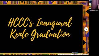 Hudson County Community College Kente Graduation 12.7.2020