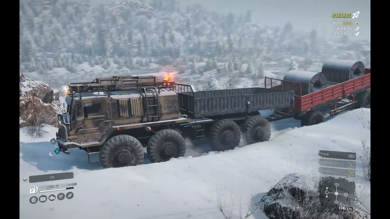 Snowrunner маз 537