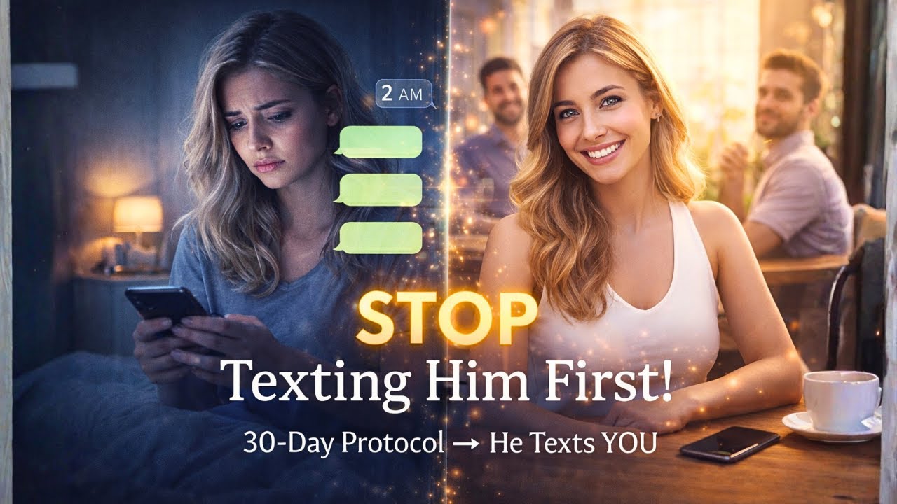 STOP Texting Him First - He Will CHANGE or LEAVE (30-Day Protocol)