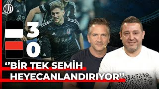 Beşiktaş 3 - 0 Fatih Karagümrük Maç Sonu | Nihat Kahveci, Nebil Evren | Gol Makinası