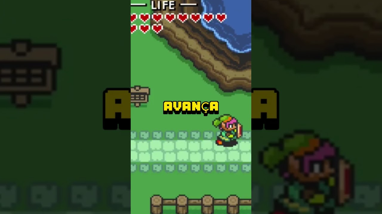 A MASTER SWORD DOURADA!! EM - ZELDA A LINK TO THE PAST 