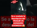 Se a filtrado el trailer de #avengersdoomsdaytrailer #avengersdoomsday ? #avengersecretwar #marvel