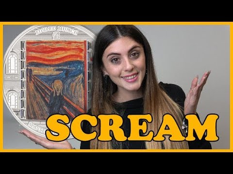 ? SCREAM REVIEW ?: Munch - Masterpieces Of Art - 3 Oz Silver Coin - Cook Islands 2018