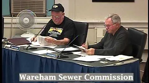Wareham Sewer Commissioners Meeting 7-13-2017