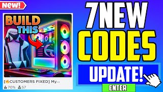 *SECRET UPDATE!* | MY INTERNET CAFE! TYCOON CODES 2024 (CUSTOMERS FIXED)