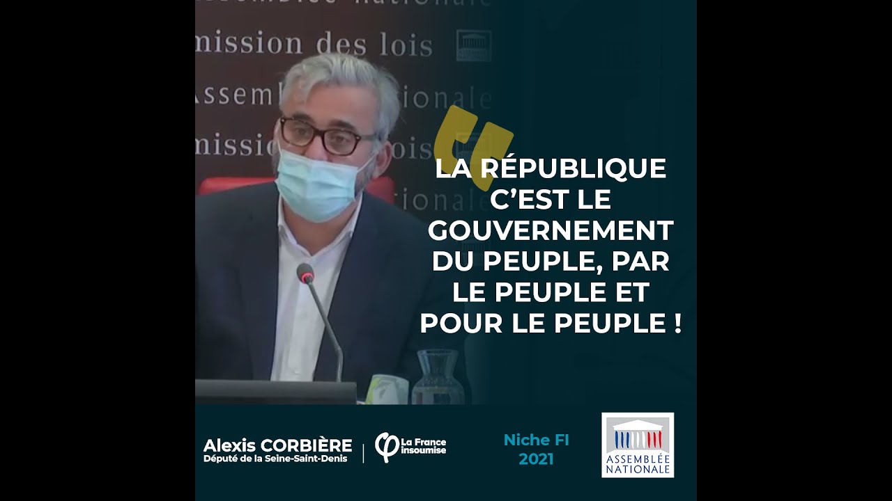 La République est un gouvernement du peuple, par le peuple et pour le