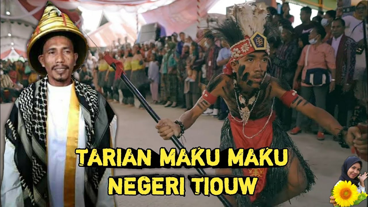 Cakalele negeri tiouw di acara adat pengukuhan raja negeri assilulu