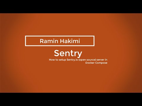 How to setup Sentry server in Docker Compose