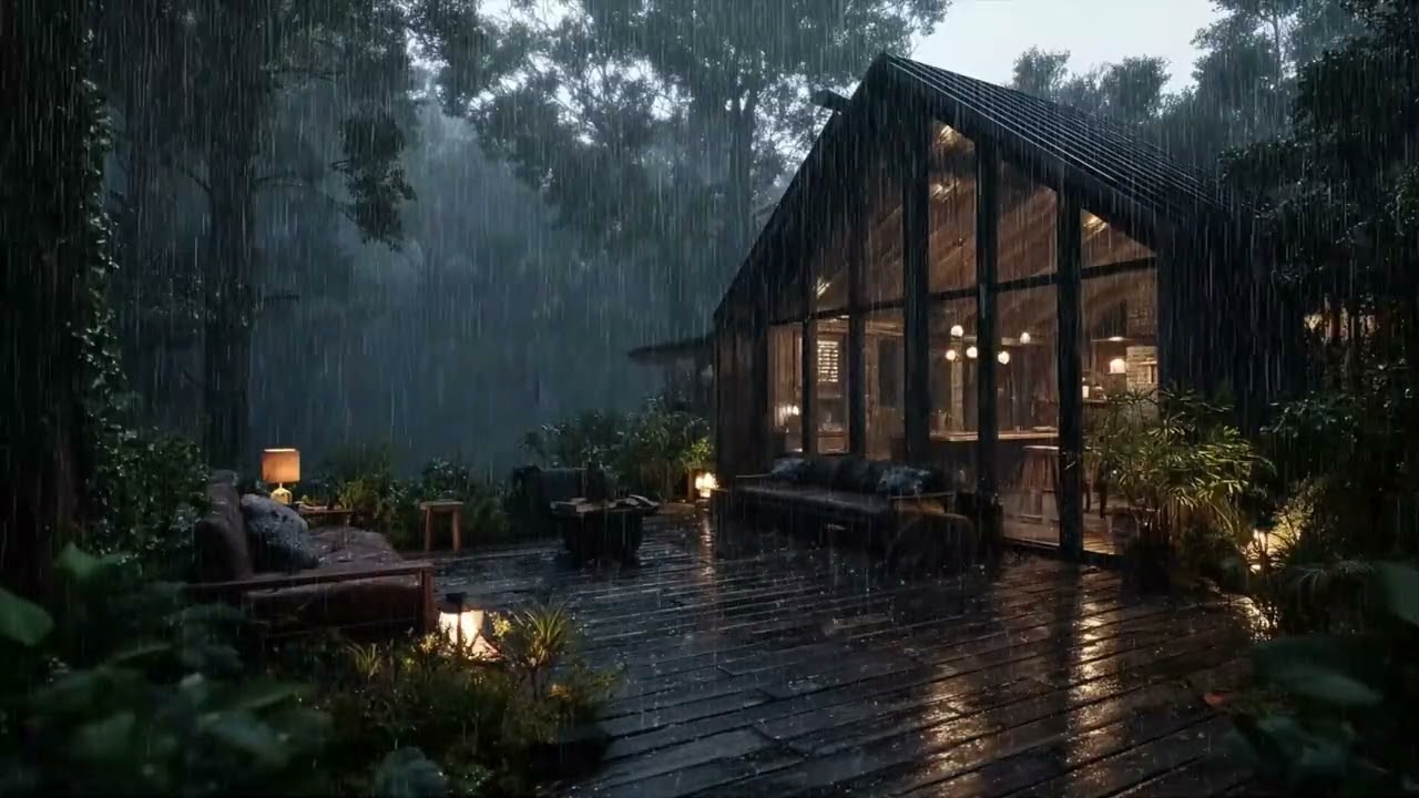 Rain Sounds & Relaxing Sleep Music – Calm Mind and Body for Meditation