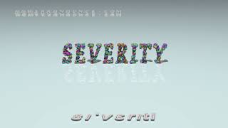 severity - pronunciation + Examples in sentences and phrases
