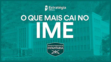 Quais são as matérias que caem na prova do IME?