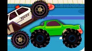 Машинки Мультик. Монстр Трак Гонки Мультик Для Детей / Monster Truck Video For Kids