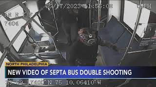 Police release surveillance video of Philadelphia bus shooting