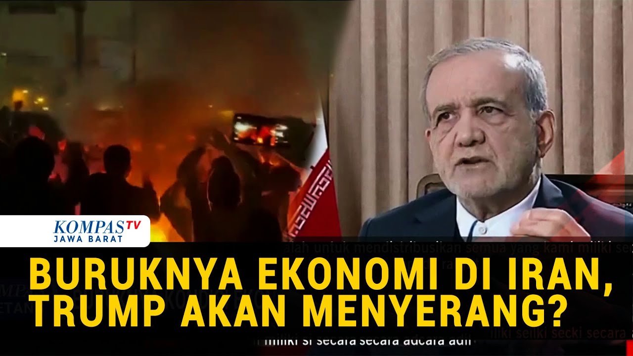 Trump Buka Opsi Serang Iran Buntut Demo, Presiden Iran Janji Rombak Ekonomi