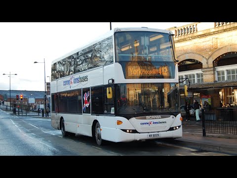 Beast: Connexions Buses WX6025 Ex YN08DHK Scania N230UD/Scania Omnicity DD