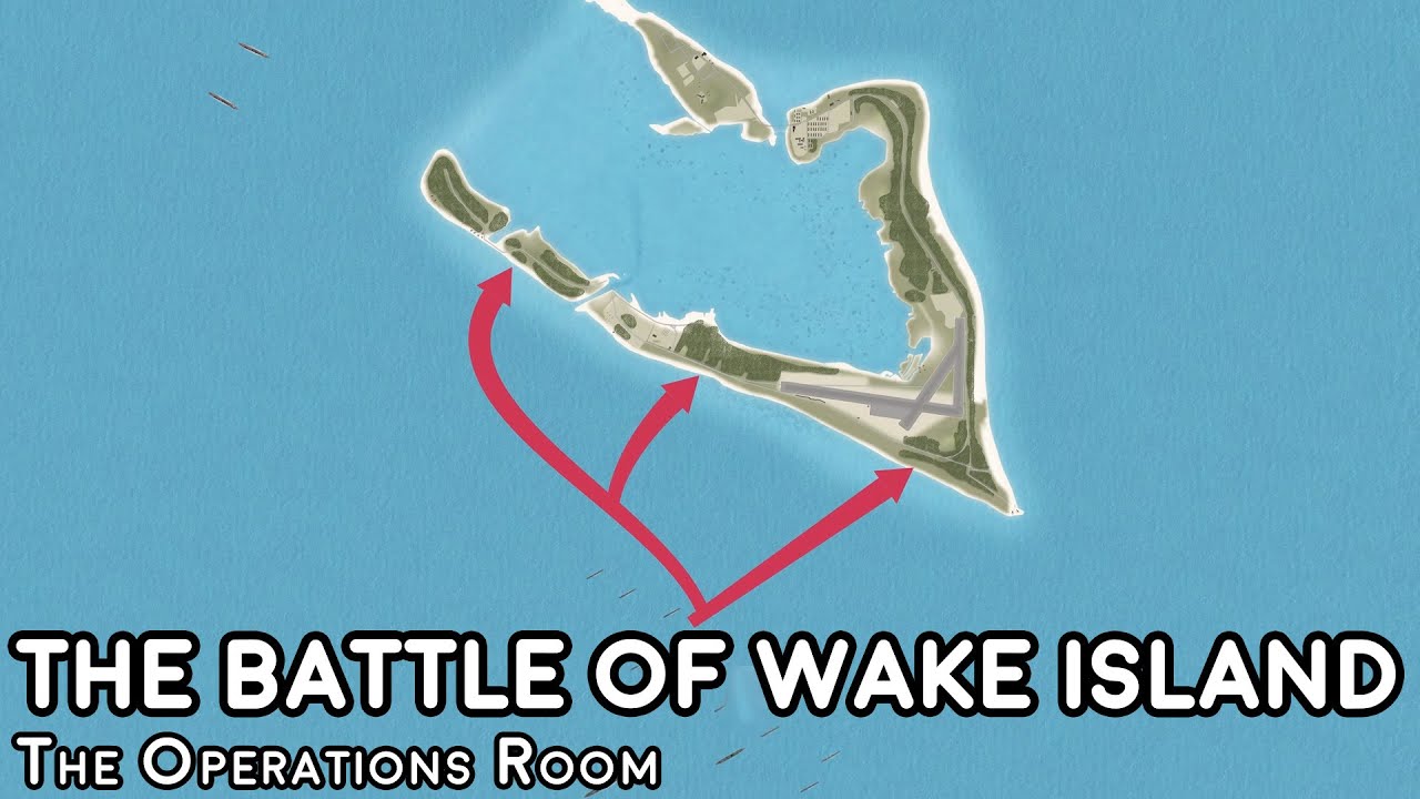 The Battle of Wake Island 1941 - Animated