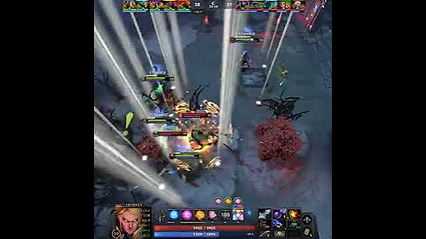 BROKEN WOMBO COMBO FROM DOTA 2, INVOKER + TIDEHUNTER 🔥🔥🔥