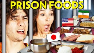 Trying &amp; Rating Prison Food From Around The World!