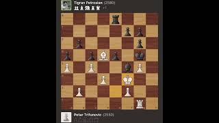 Petar Trifunovic vs Tigran Petrosian | URS Championship Match, 1956
