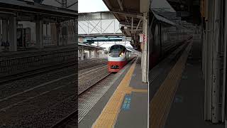 サービス警笛？オレンジパーシモン 常陸多賀通過！#鉄道 #train #常磐線 #jr #通過