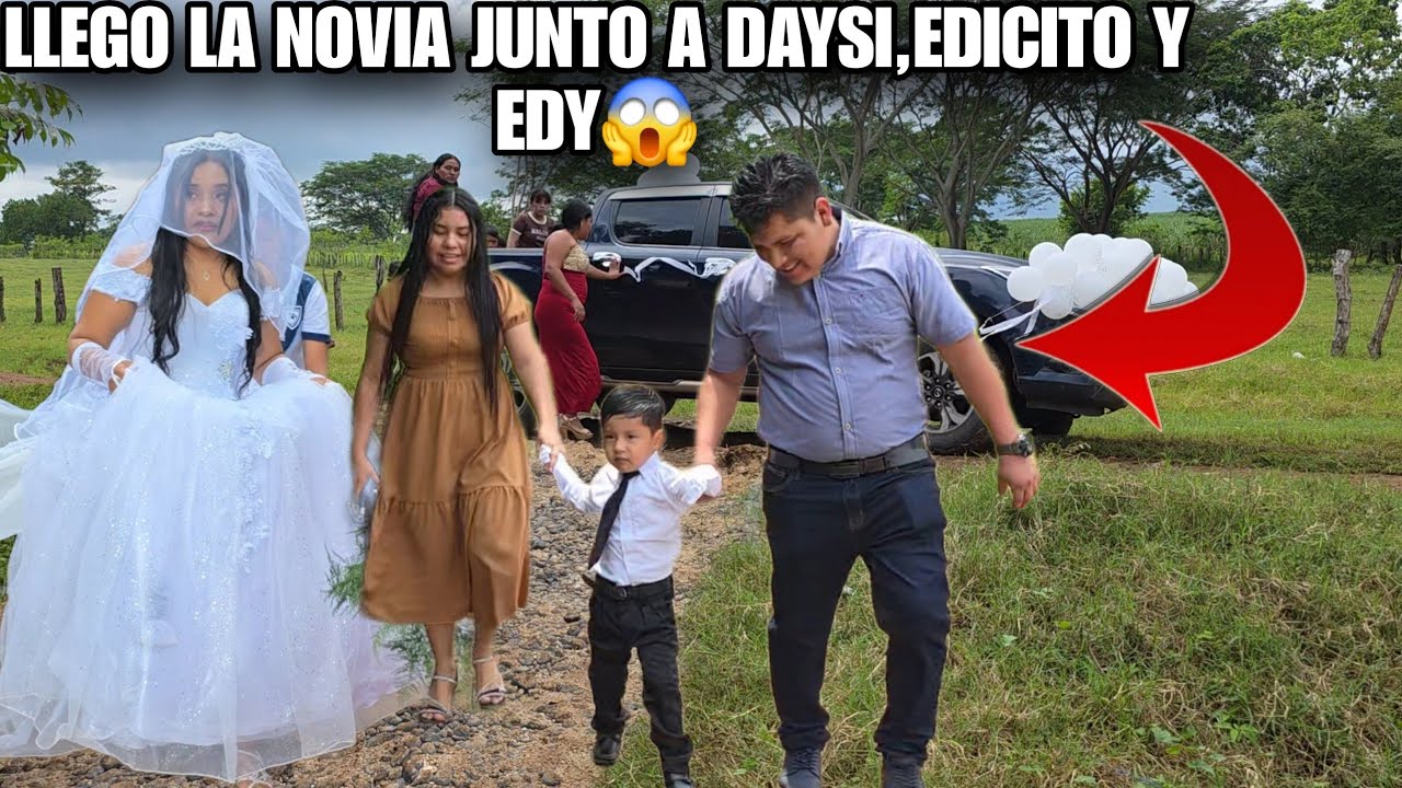 EDY Y DAYSIN Llegaron Acompañados De La NOVIA👰Todos Quedaron Boca Abierta💍Tienes Que Ver Este Video😱
