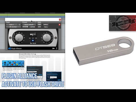 PLUGIN ALLIANCE | HOW TO ACTIVATE (A) LICENSE(S) TO A USB FLASH DRIVE