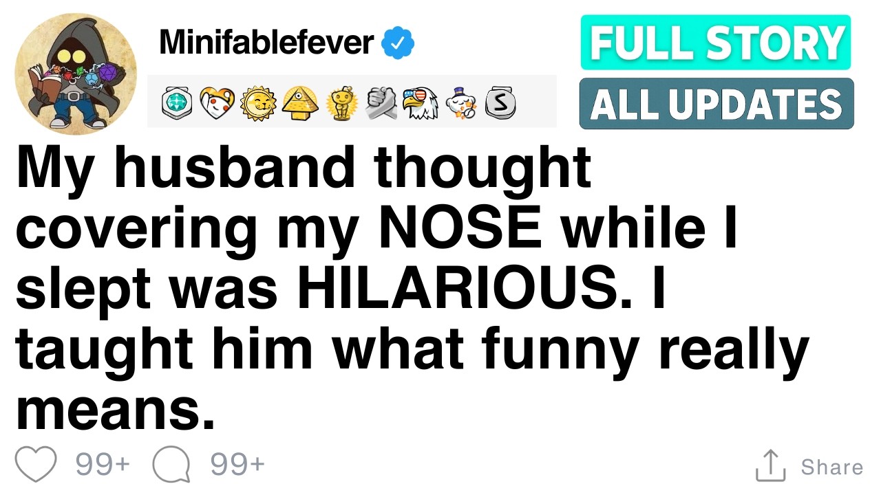 Мой муж считал, что закрывать мне НОС, пока я сплю, — это УДИВИТЕЛЬНО. [ПОЛНАЯ ИСТОРИЯ]