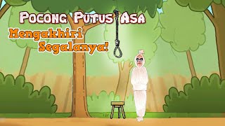 Pocong Putus Asa! Karena Cinta- Cerita Animasi Setan Kartun Hantu Lucu Terbaru