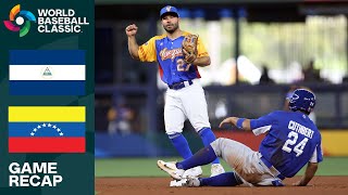 Nicaragua vs. Venezuela Game Highlights | 2023 World Baseball Classic