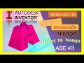 Inventor 2020-Modelado 3D || Extrusión, Solevación, Mirror 3D, Planos de Trabajo || Clase #3