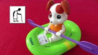 CSGOG Tomy Paddling Puppy wind up animatronic bathtime toy tear down