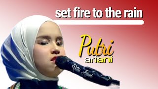 Putri Ariani - Set fire to the rain | konser malaysia