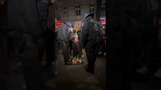 Thumbnail for German police stomp out vigil candles for Palestine