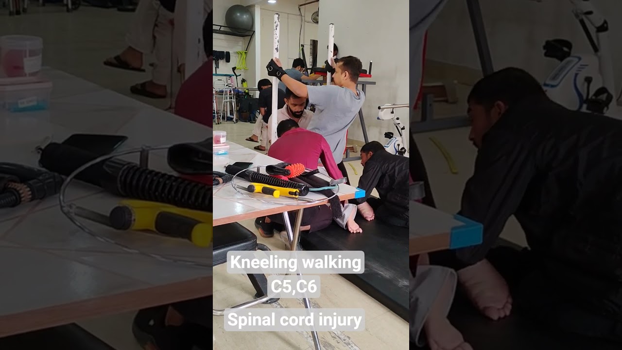 kneeling walk cervical cord injury