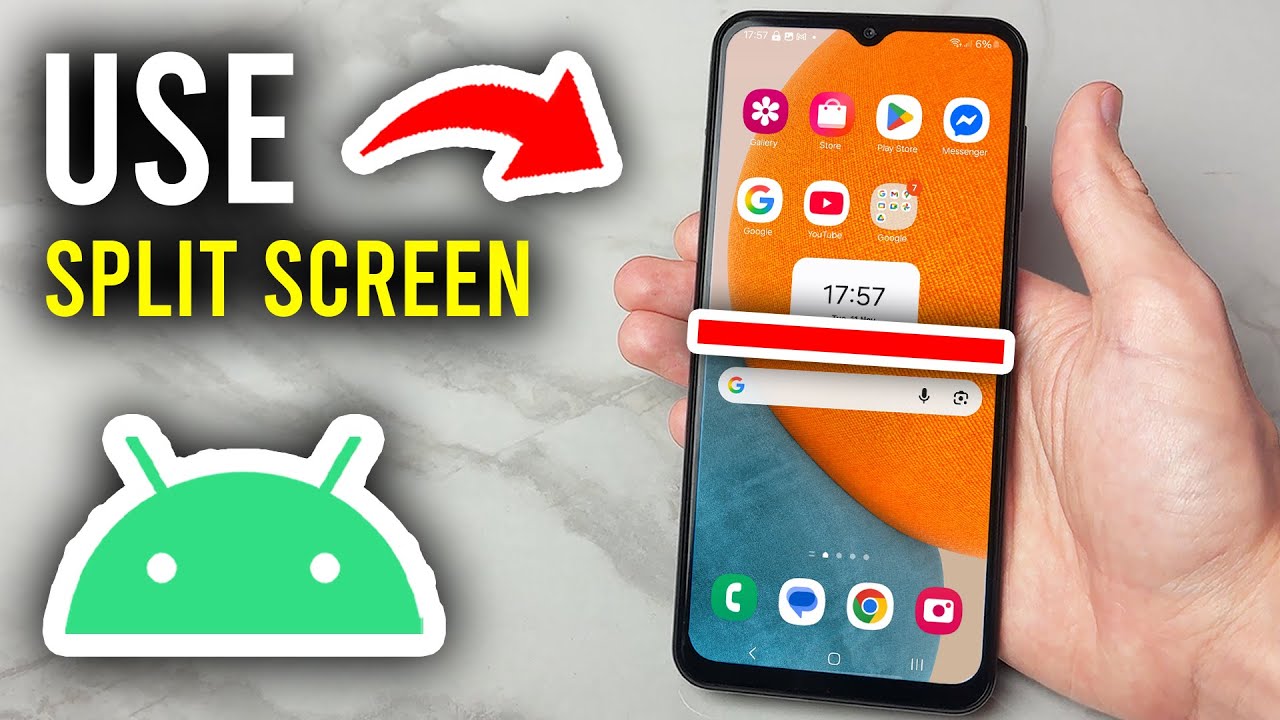 How To Use Split Screen Mode On Android Phone - Step By Step - YouTube