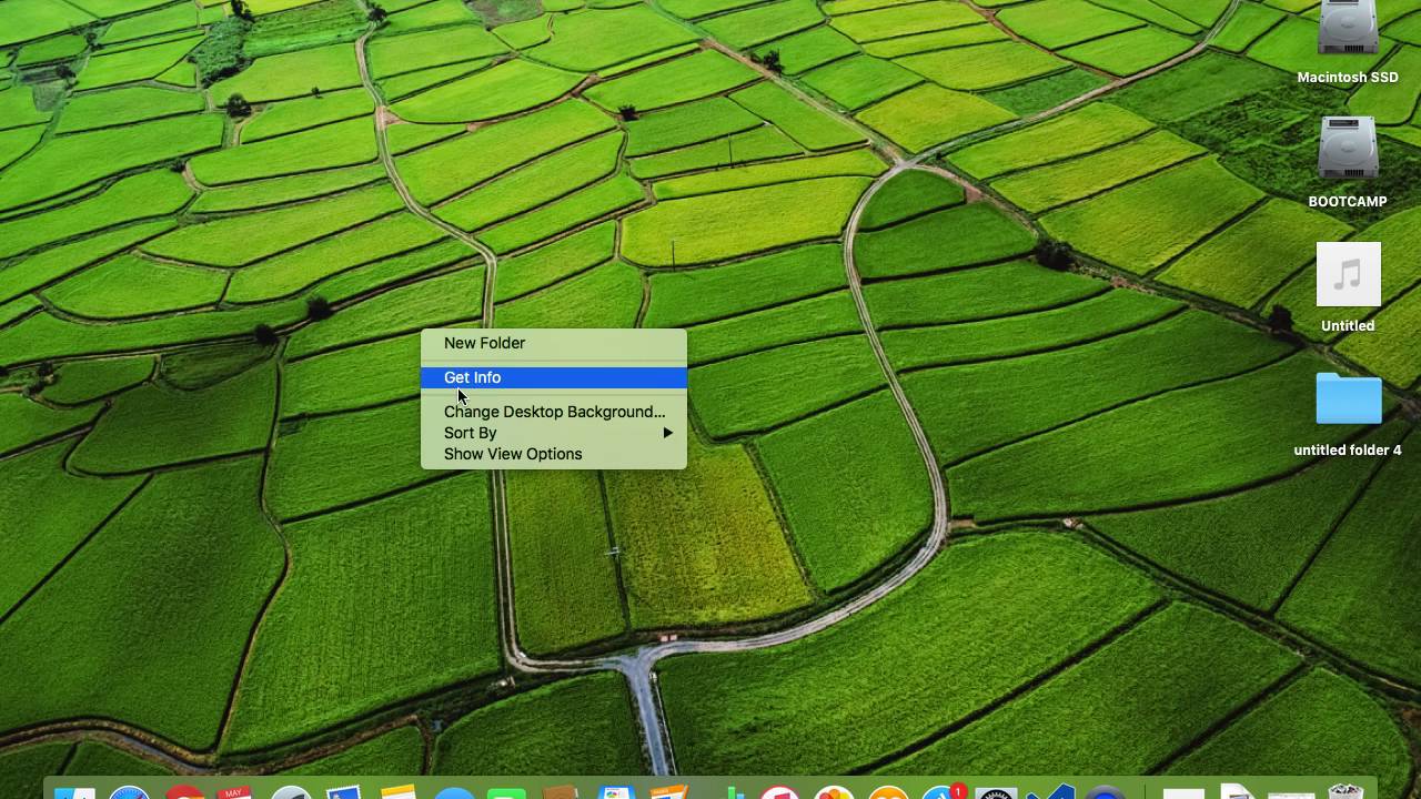 How to change Desktop Background on MAC OS X El Capiton [UT] - YouTube