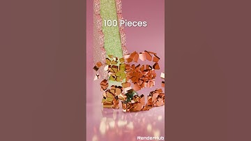 Glass Break Simulation in Blender (So Satisfying!)