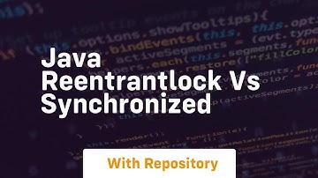 java reentrantlock vs synchronized
