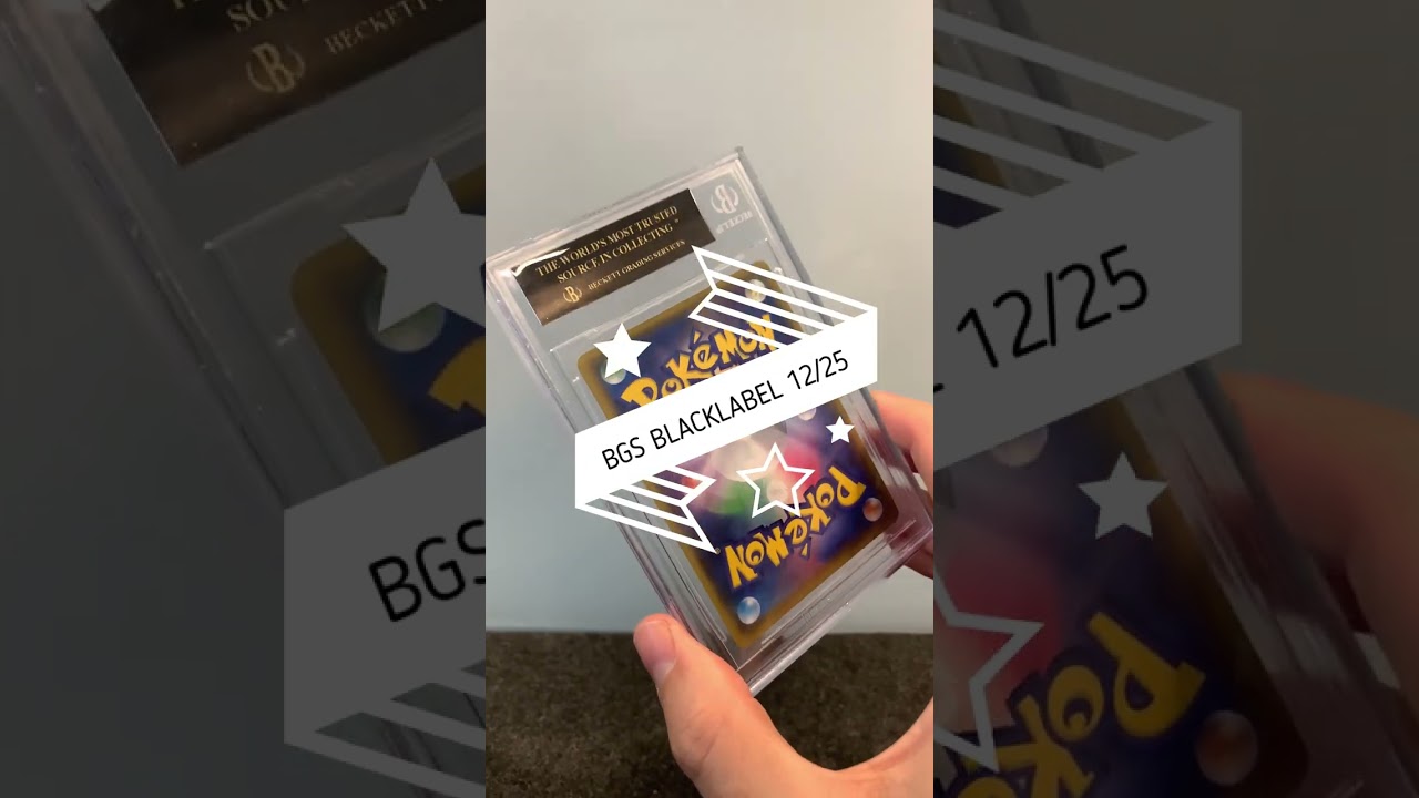 BGS Blacklabel Collection Update - 25th Anniversary Pokemon
