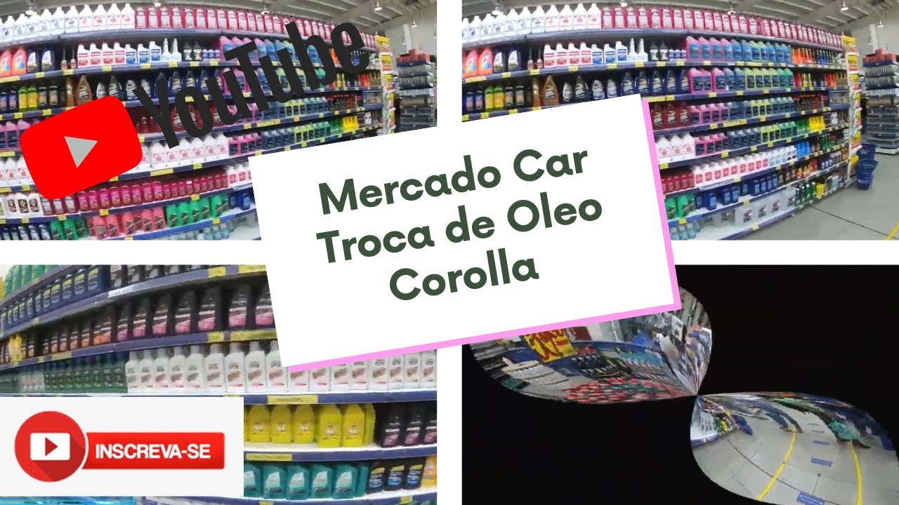 TROCA DE ÓLEO COROLLA #MERCADOCAR #COROLLA - YouTube