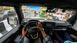 Can the Mahindra Thar Handle India's Craziest Traffic? 😲 | POV Drive