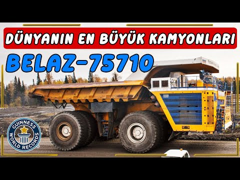 Rekorlar Kitabına Giren Dev Kamyonlar | Dünyanın En Büyük Kamyonu Belaz 75710