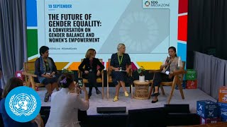 The Future of Gender Equality - Exploring Balance & Empowerment | SDG Media Zone | United Nations