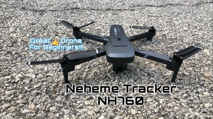 Neheme NH525 Foldable Wifi Beginner RC Quadcopter review and flights 