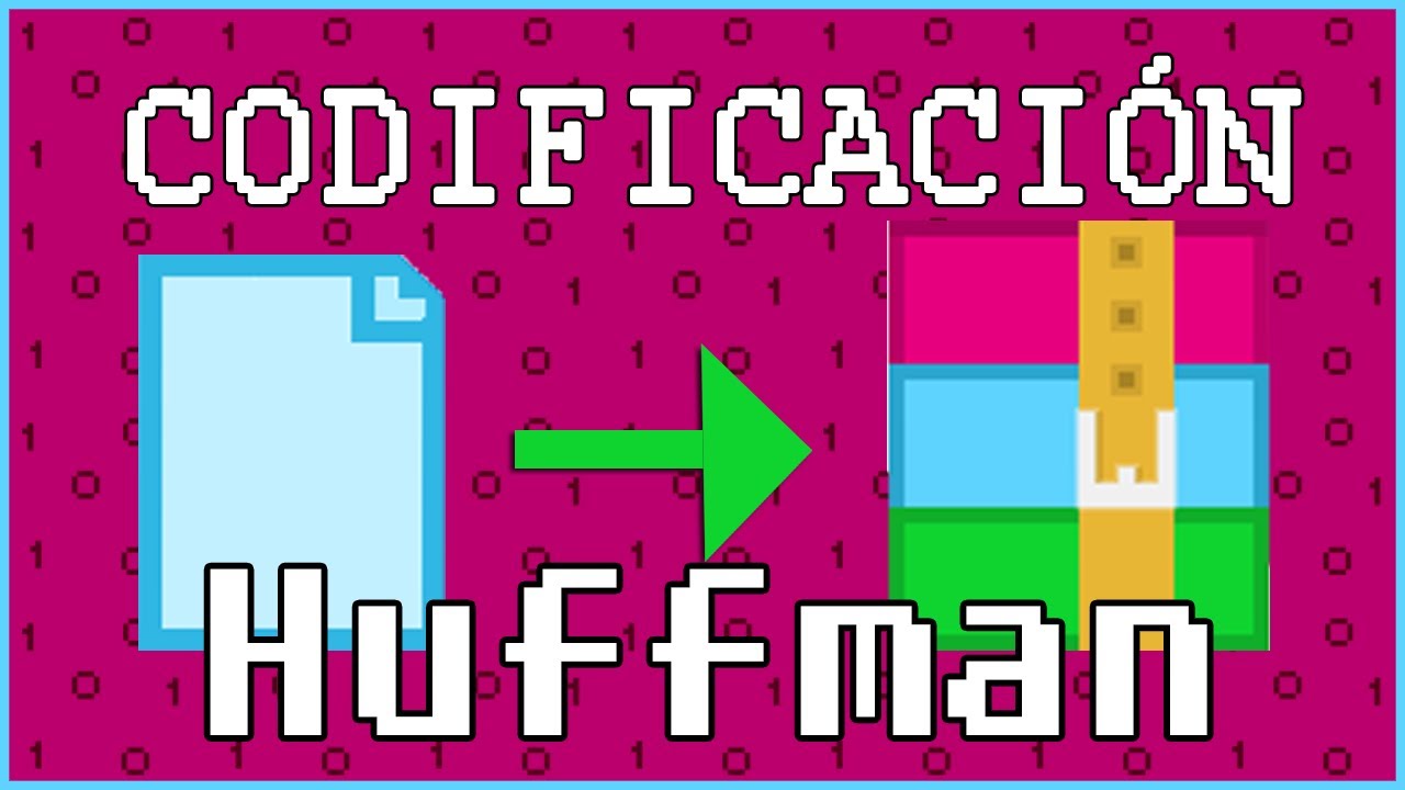 ¿Cómo funciona la compresión de archivos? | Codificación Huffman
