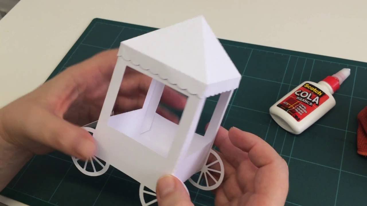 Montagem carrinho de pipoca