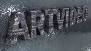 After Effect Element 3D Plugins Tutorial 3D Text 엘레먼트 쓰리디